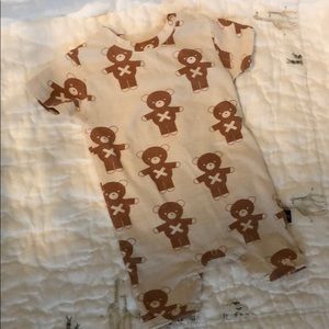 Huxbaby Soldier Bear Short One Piece